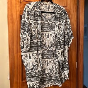 LF oversized kimono